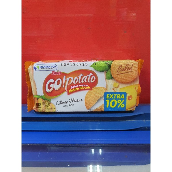 

Siantar Top Brio Go ! Potato Cheese Flavour/ Original Flavour 56gr