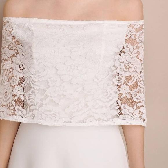 REAL PICT JANUERA DRESS (DS-029) Brokat Import Tebal Adem Nyaman - Putih