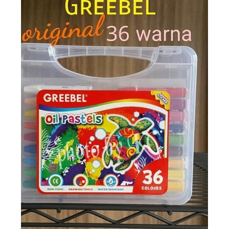 

ATK51 (isi 36 Transparant) Greebel Oil Pastel PP Crayon krayon grebel