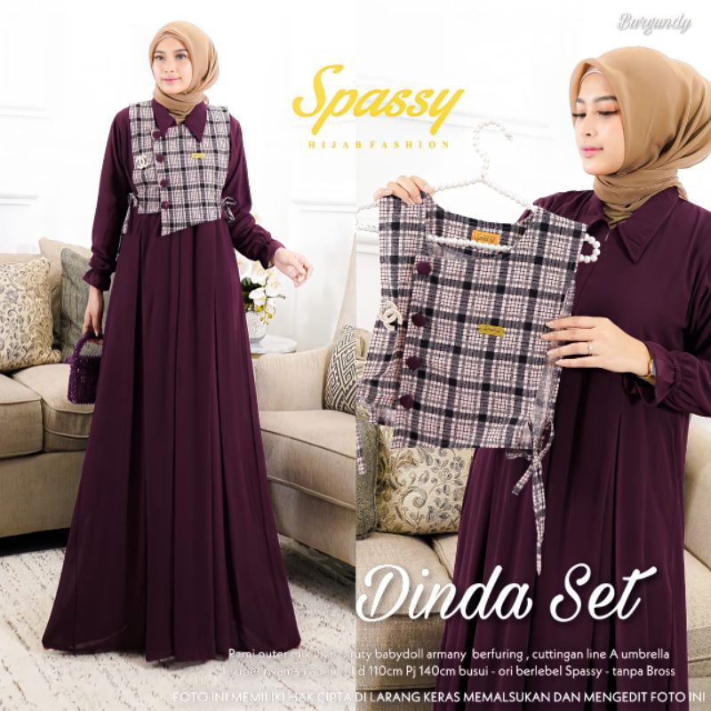 Dinda set wanita by spassy