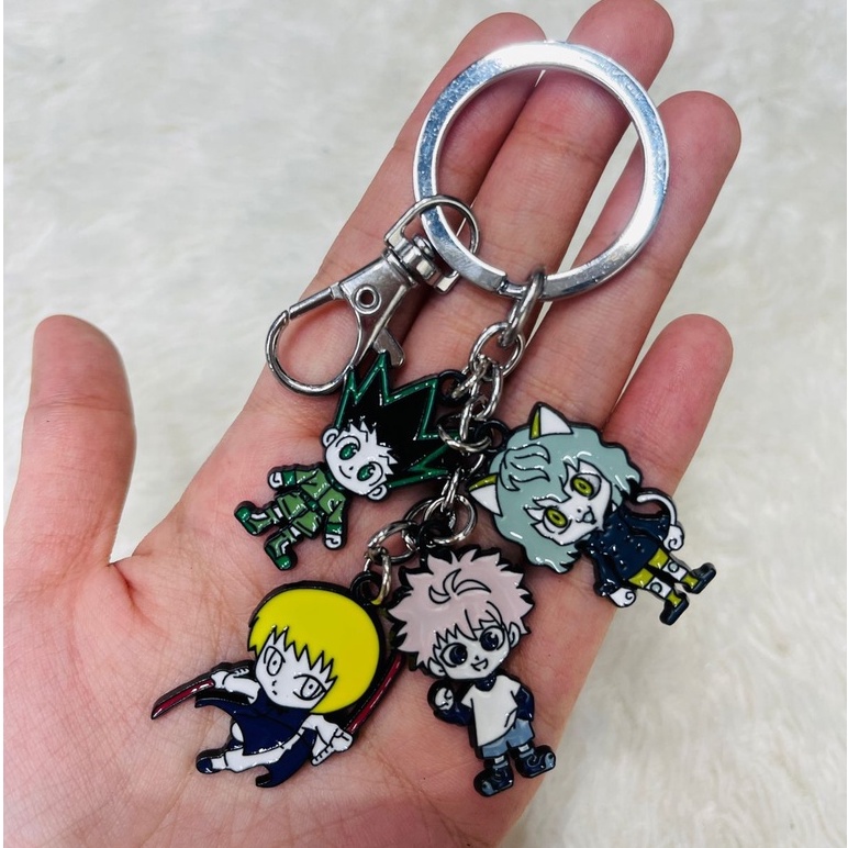 ACC 045 Keychain Ganci Caracter Hunter x Hunter Stainless HXH