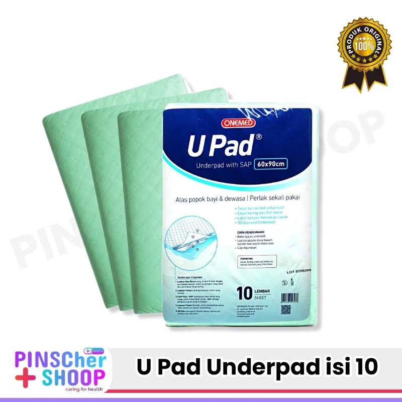 Underpad Perlak 60 x 90 cm OneMed Alas Bayi Non Woven