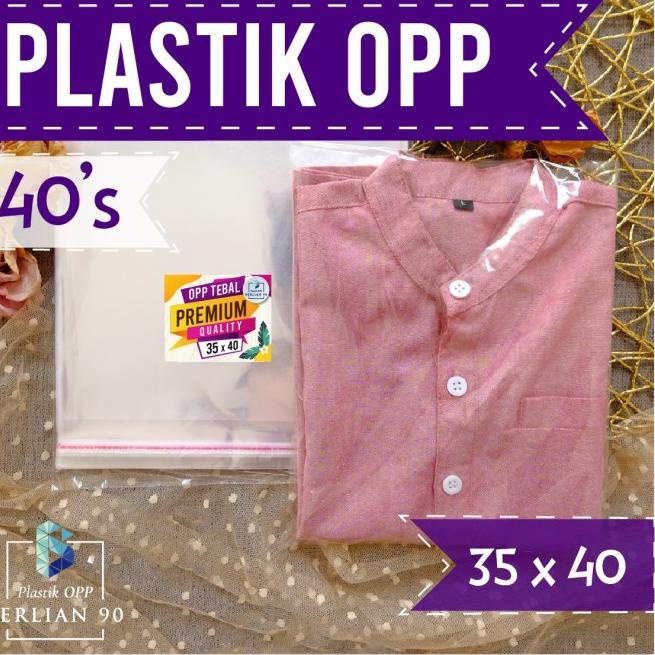 

Plastik Opp Lem 35X40 Cm Tebal 40 Micron / Plastik Opp Seal Premium - 35x40-40s
