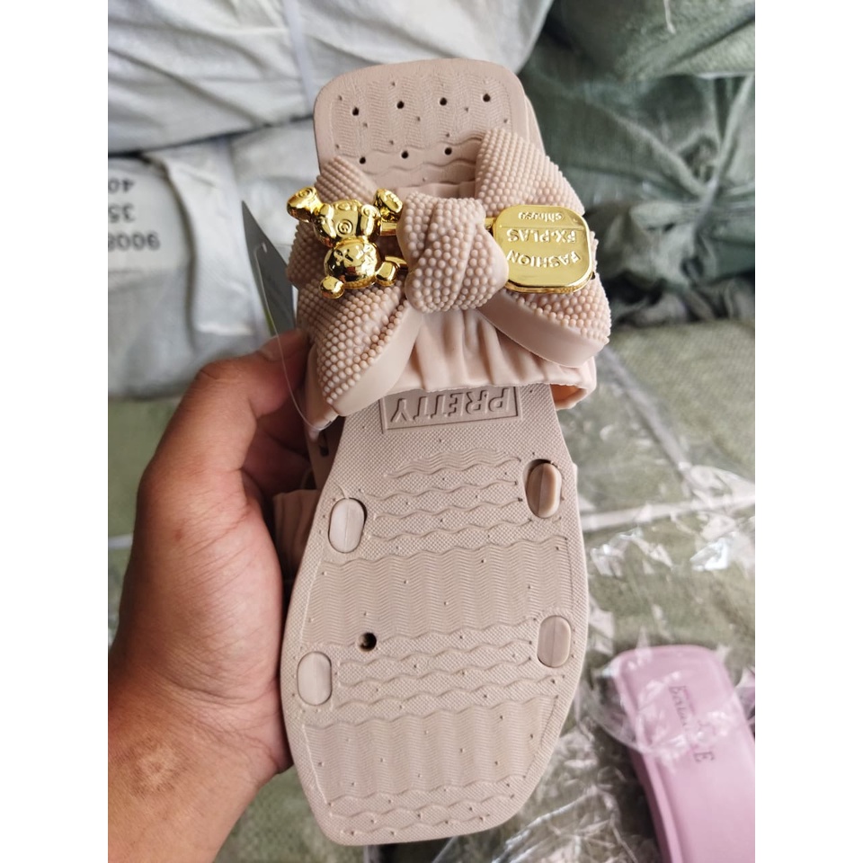 SANDAL SELOP WANITA IMPORT 268-X17 (37-40) // SANDAL SELOP PITA