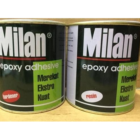 

EPOXY RESIN + HARDENER MILAN / 1 SET 380 GRAM / LEM SERBAGUNA