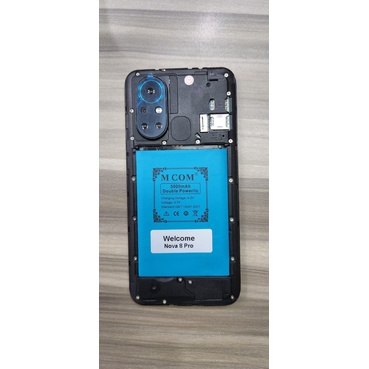 Battery Batere Batre Baterai Double Power Mcom Welcome Nova 8 Pro