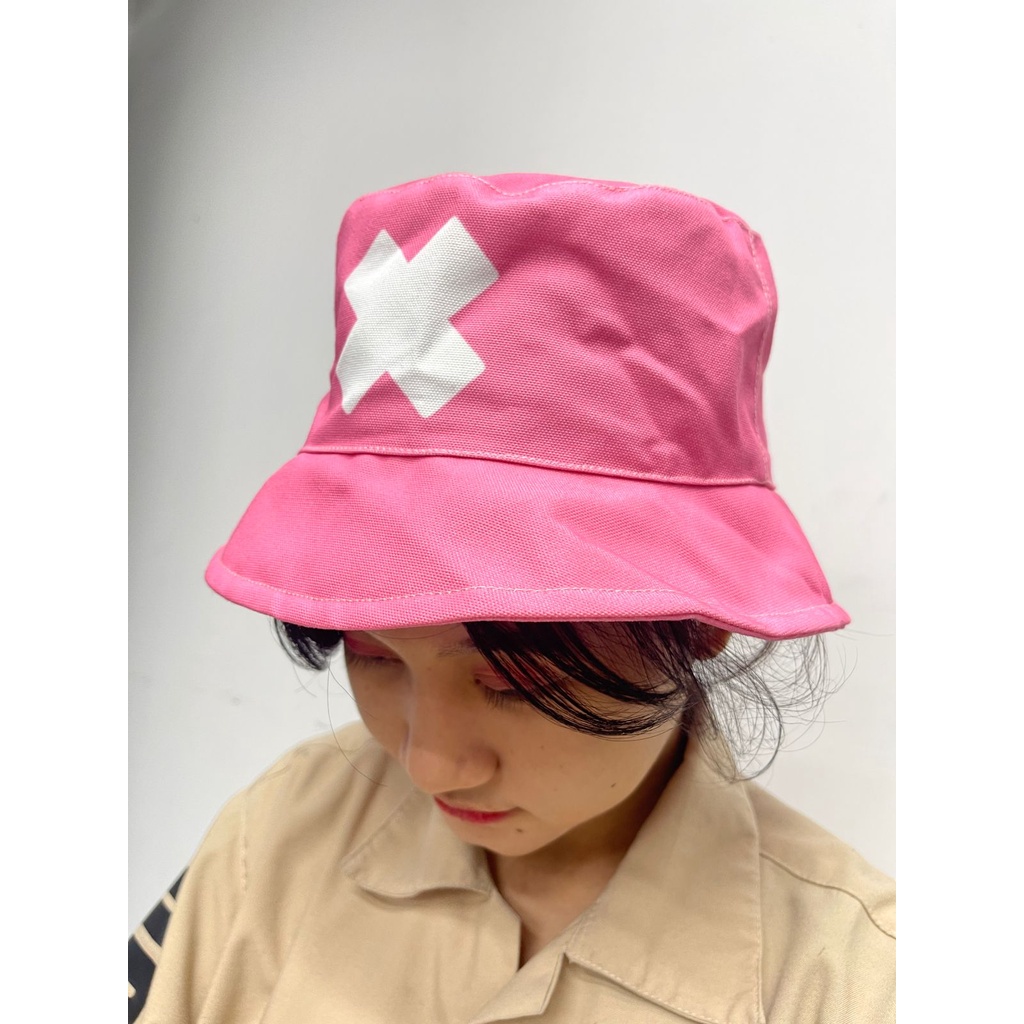 Bucket Hat Chopper Pink Kawaii Cosplay Anime Manga One Piece Unisex