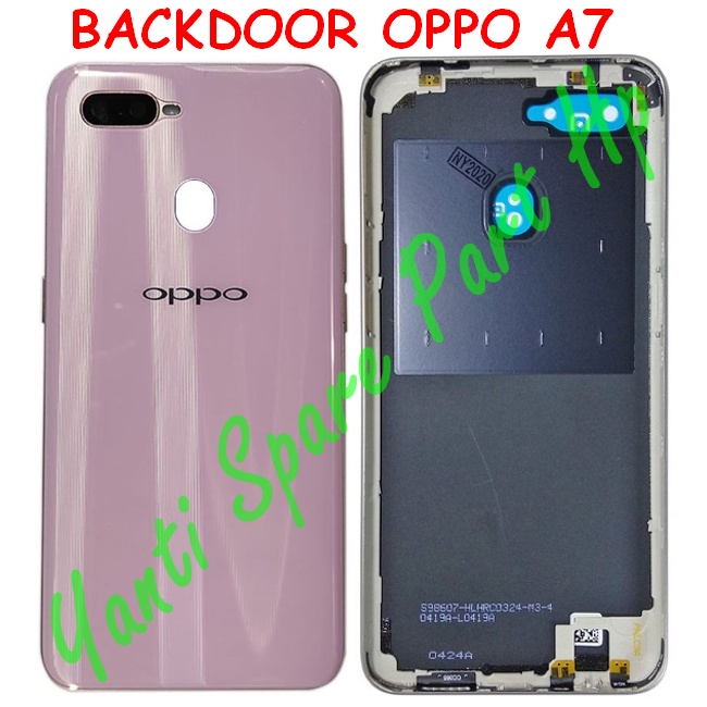 Backdoor Tutup Belakang Oppo A7 2018 Original Terlaris New