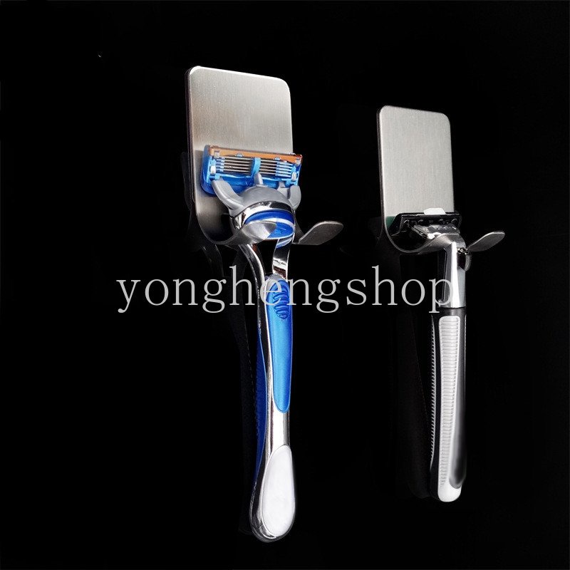 Bracket Kait Gantung Dinding Multifungsi Holder Handphone / Pisau Cukur Untuk Kamar Mandi