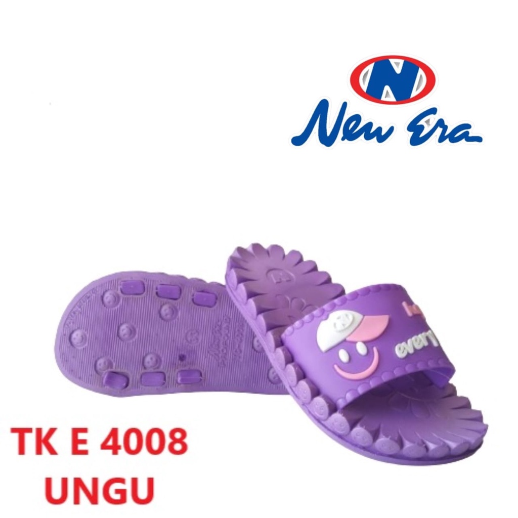 gof NEW ERA TK E 4008 sandal anak Slop lucu merk size 27-31