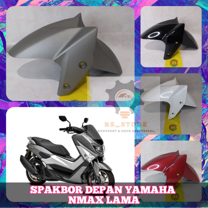 SPAKBOR DEPAN NMAX LAMA OLD 2014 2015 2016 2017 2018 2019 | FRONT FENDER YAMAHA NMAX | SLEBOR SPAKBOR FENDER DEPAN YAMAHA NMAX LAMA | MERK WIN