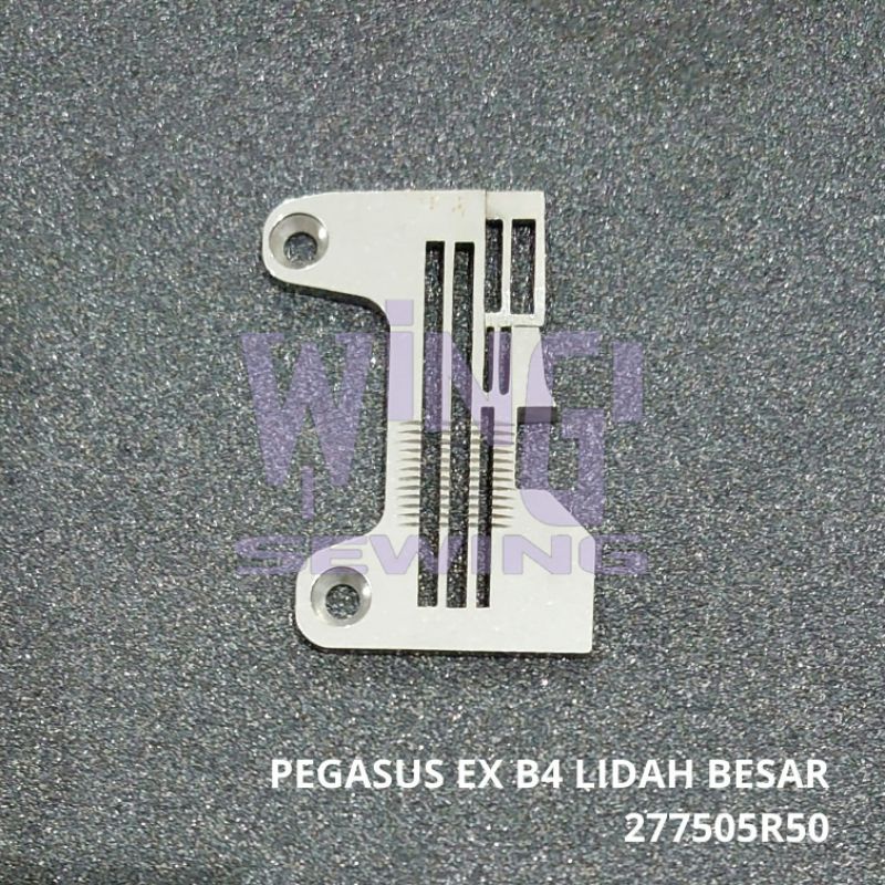 277505R50 PEGASUS EX Benang 4 Lidah Besar Plat Mesin Jahit Obras