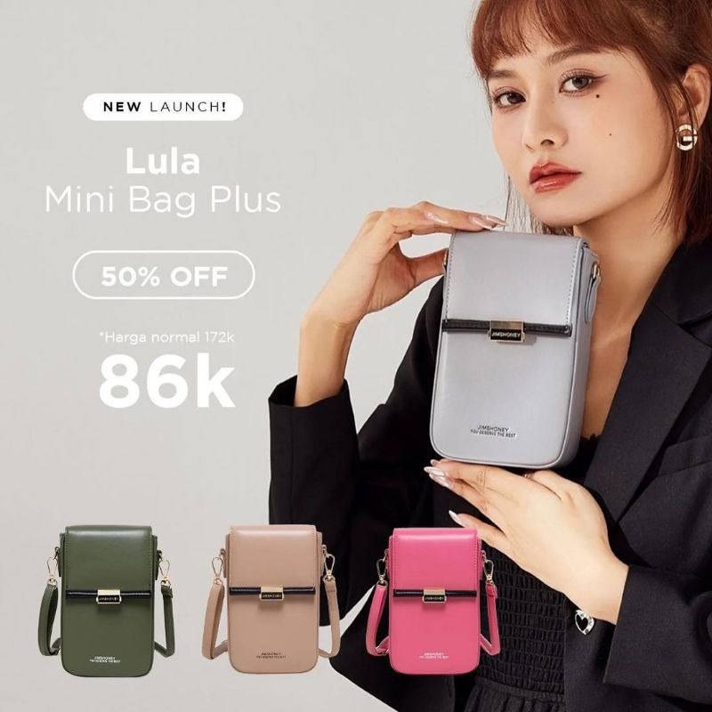 JH. LULA PLUS MINI BAG JIMSHONEY TAS HP SELEMPANG MINI