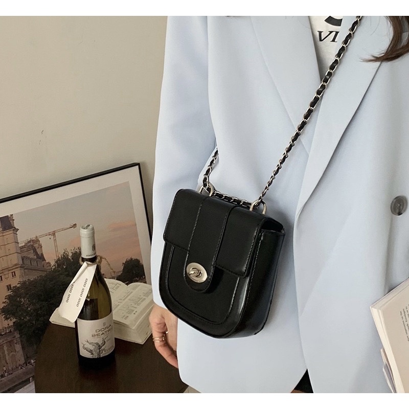 Tas Selempang Kulit Wanita Tas Cewek Kecil Bahu Mini Shoulder Bag GC 8595