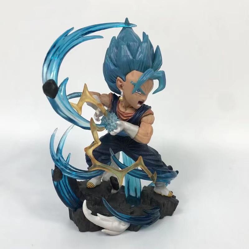 Mainan Action Figure Model Anime Dragon Ball Z Versi Q Vegeta Untuk Hadiah Anak