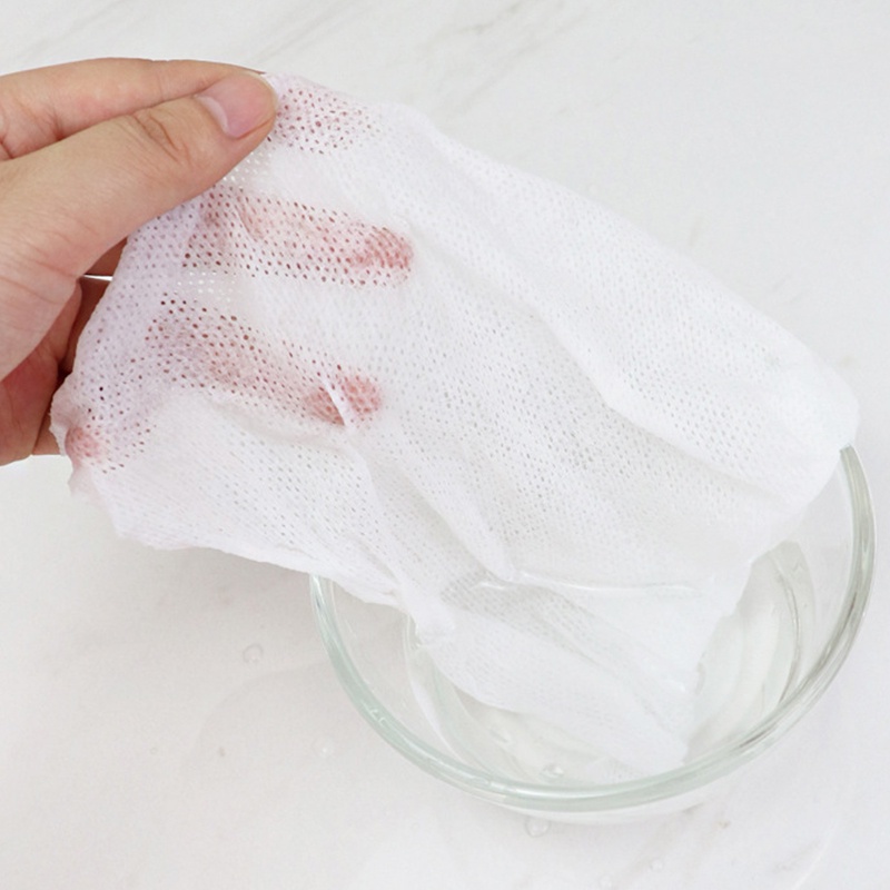 Tisu Wajah Portable Ukuran 24x30cm Tisu Wajah Mini Tissue Premium Bahan Kapas Lembut Untuk Traveling F871