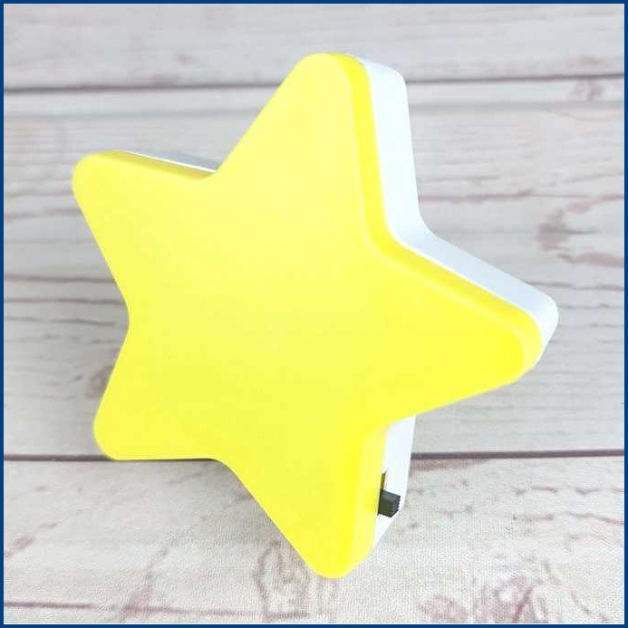 Lampu Tidur LED Bintang Warm Light EU Plug