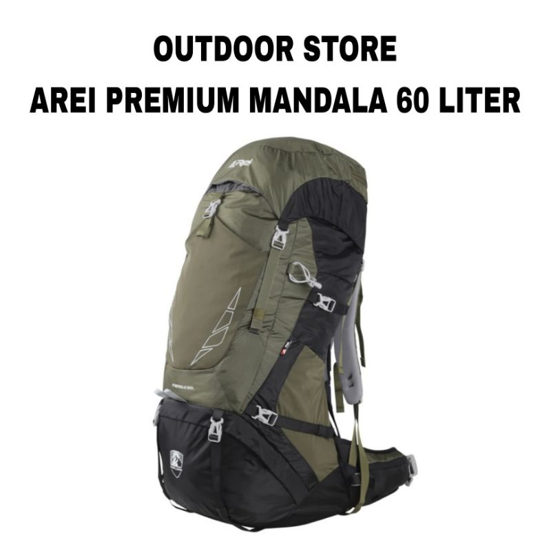 Tas Gunung Carier AREI  Mandala 60L Arei - rei mandala 60L - tas gunung arei mandala 60L