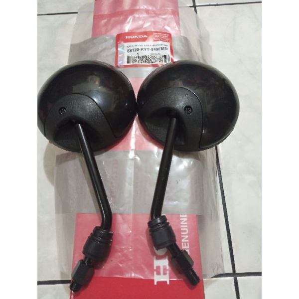 kaca spion cembung Scoopy karbu,Scoopy fi (KYT) 1set