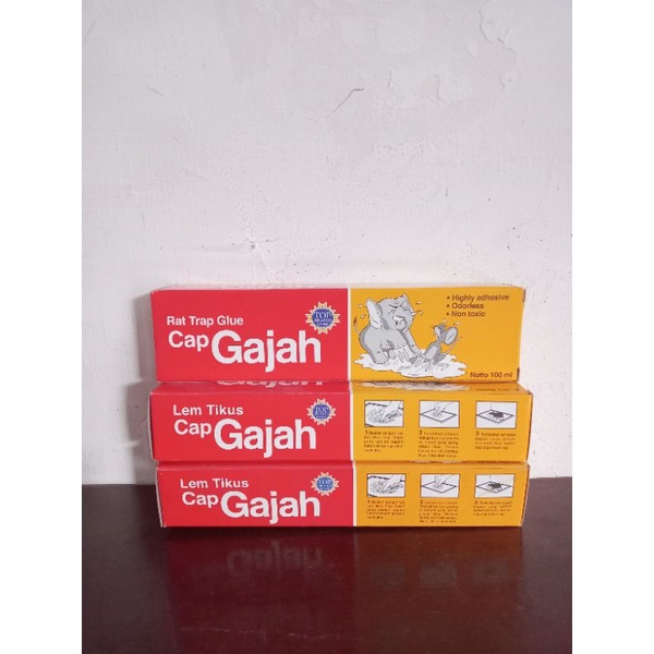 

Lem Tikus Cap Gajah 100 ml