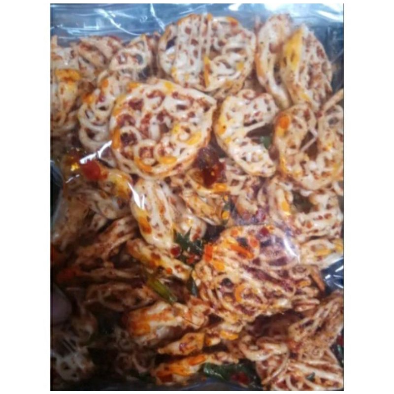 

Seblak pedo pedas daun jeruk isi 500gram