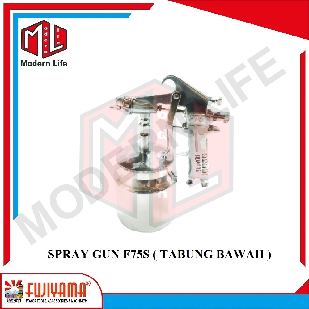 Spray Gun Spraygun FUJIYAMA F75S F75 ( Tabung Bawah ) 750cc