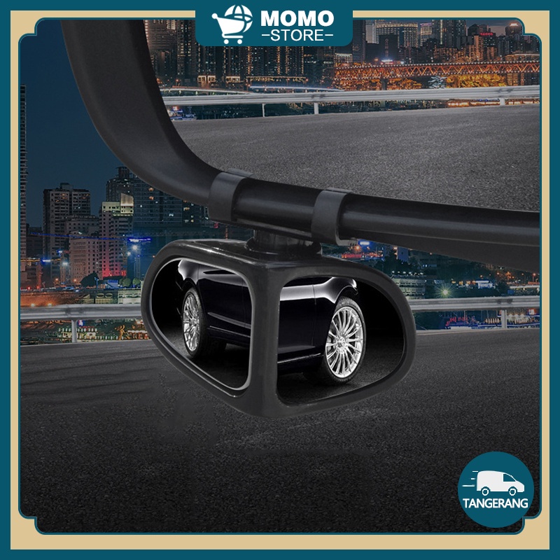 Jual Rotatable Car Blind Spot Mirror / 2 Side Wide Angle Car Reverse ...