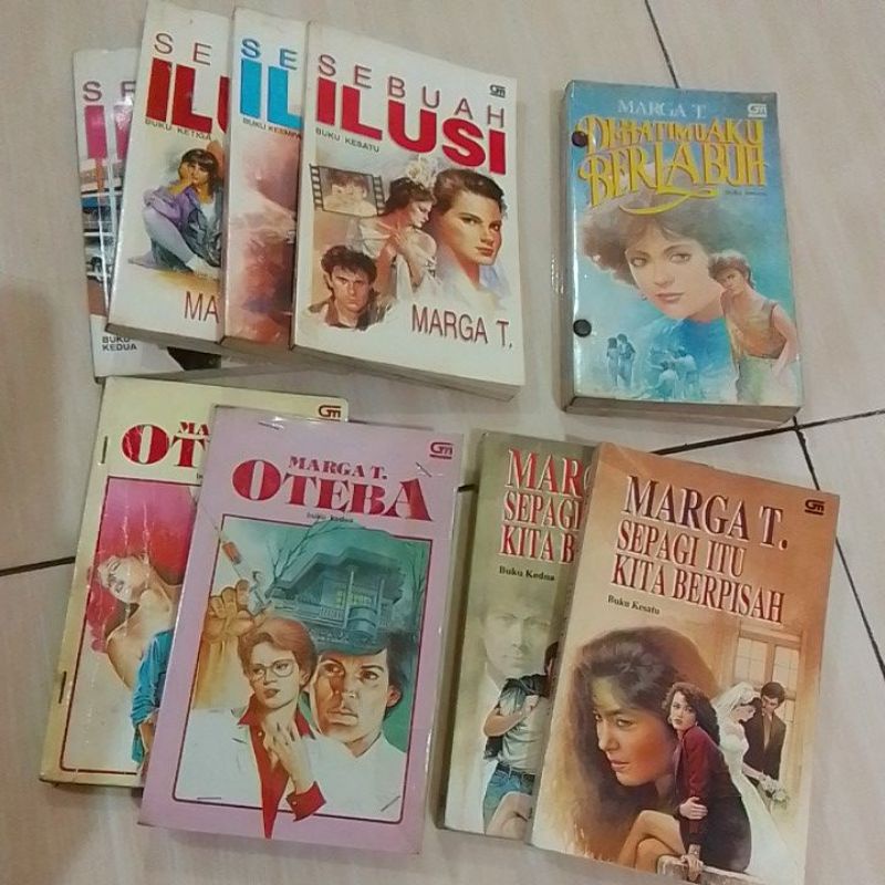 NOVEL MARGA T,BEKAS,ORIGINAL