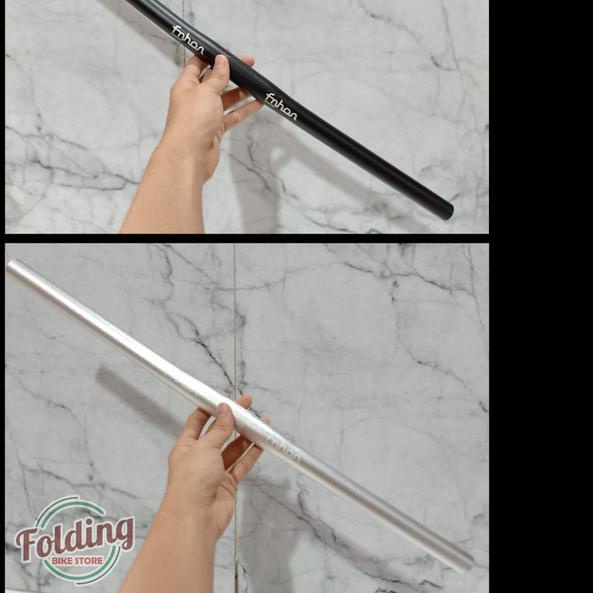 HANDLEBAR FNHON STANG SEPEDA LIPAT - COCOK GUST FREEDOM BLAST STORM - READY BLACK