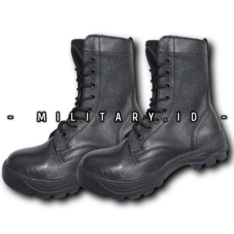 SEPATU PDL ORIGINAL KULIT JERUK TNI