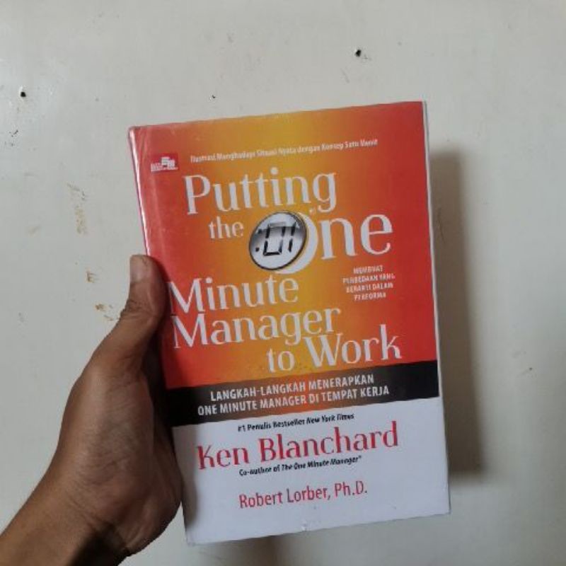 

Buku langkah langkah menerapkan one minute manager di tempat kerja ORIGINAL