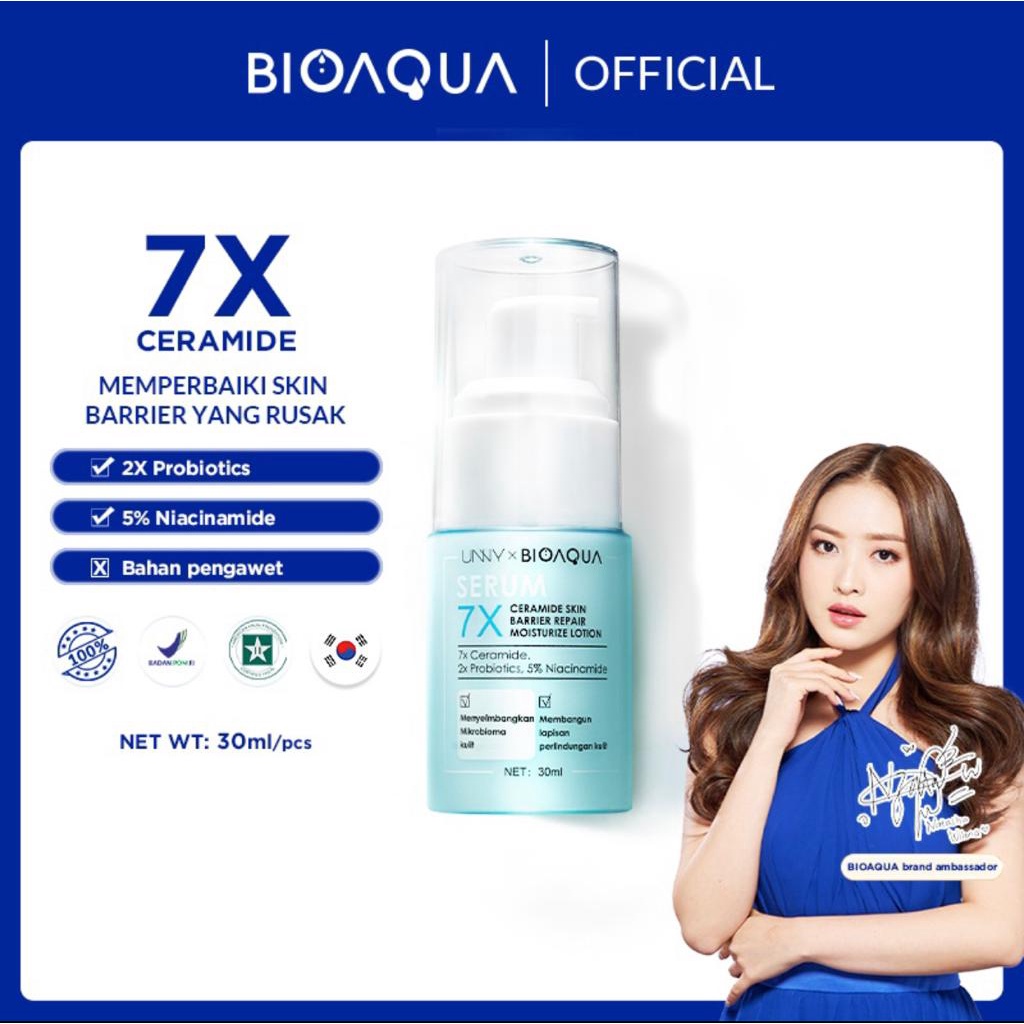 Bioaqua 7X Ceramide Skin Barrier Repair Serum Face Lotion 30 ml