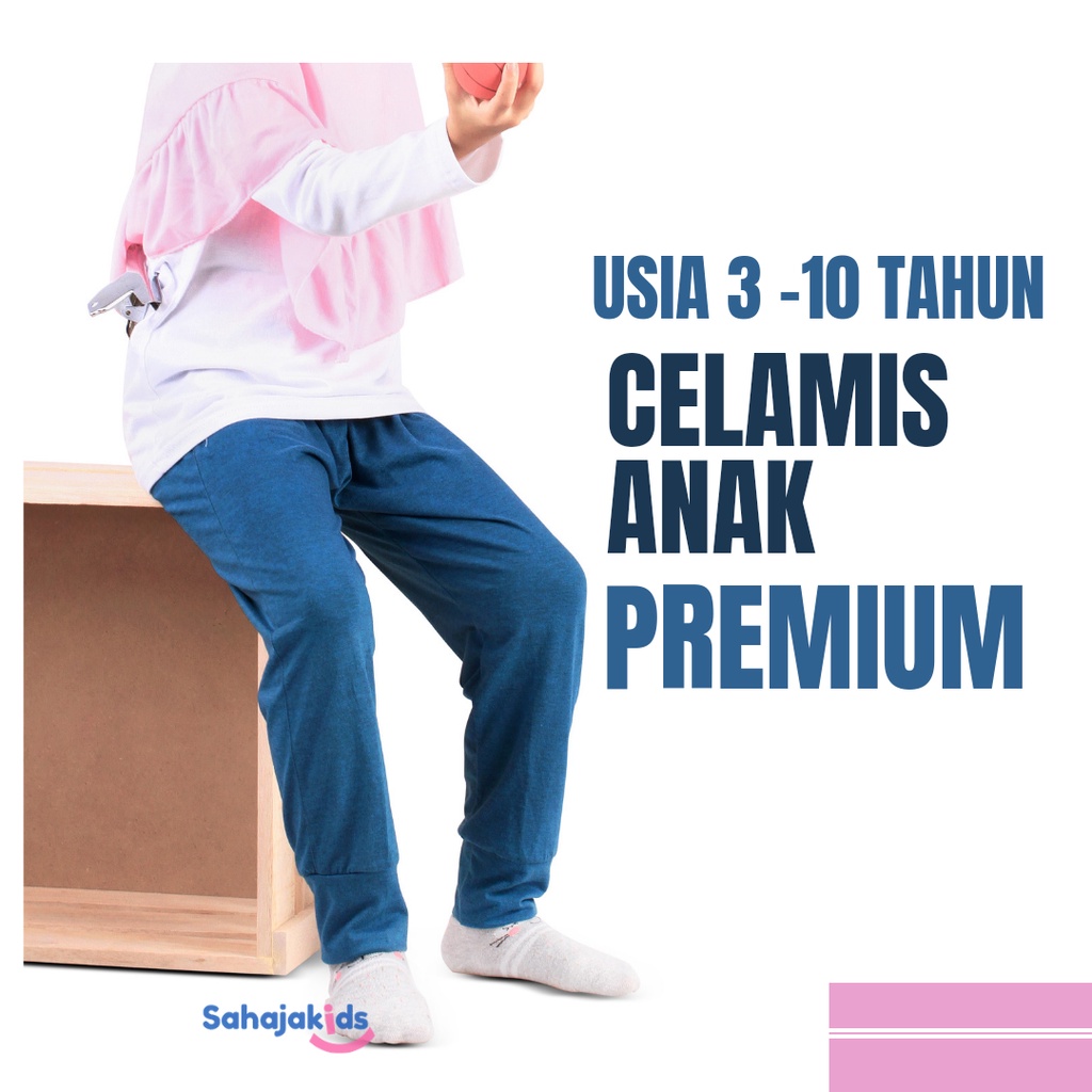 Celamis Anak Premium Celana Gamis anak Bahan Adem