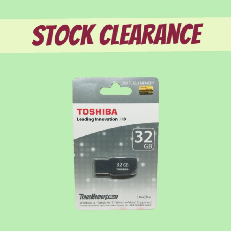toshiba flashdisk murah fd 32gb USB 3.0/USB 2.0 no garansi