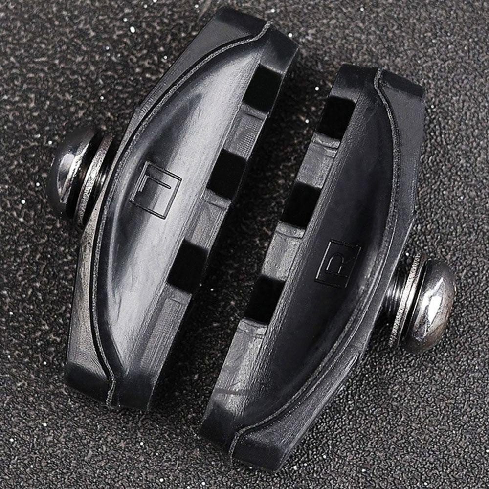 Lanfy Bantalan Rem Sepeda Bersepeda 1pasang Bantalan Rem Sepeda Parts Bicycle Tools Rubber Brake Pad