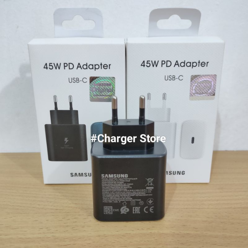 Adaptor Batok Charger Samsung 25W 45W Fast Charging USB Kepala C