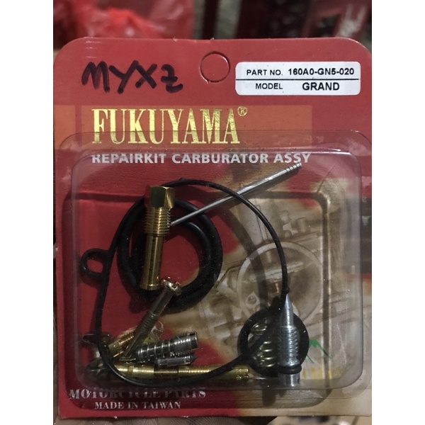 Repair Kit Karburator Honda Grand Fukuyama Original Komplit Nozzle