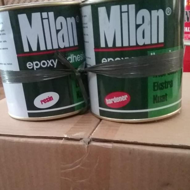 

Lem Epoxy Milan / lem kayu / lem besi / ( resin + hardener )