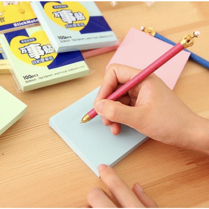 STICKY NOTE POLOS / STICKY NOTES PENANDA HALAMAN / STICK NOTE / KERTAS MEMO