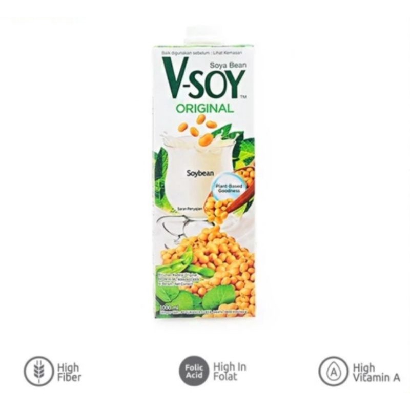 

V-Soy Soya Bean Milk Original 1L