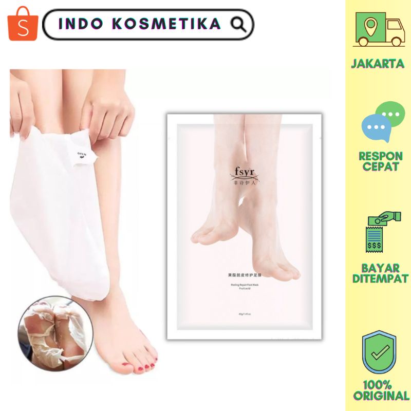 FOOT PEEL MASK Masker Kelupas Kaki Kering Kapalan Pecah Pecah