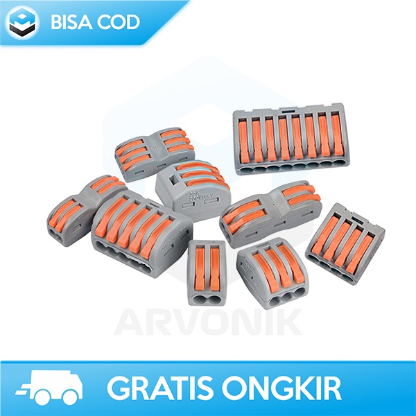 KONEKTOR KABEL LISTRIK TERMINAL LISTRIK ANTI KORSLETING AMAN DIGUNAKAN