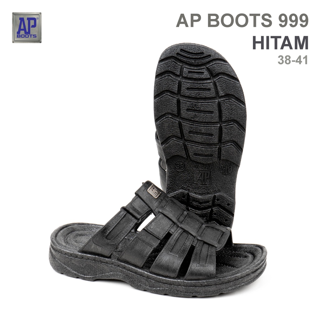 Ap Boots 999 Hitam - Sandal Selop