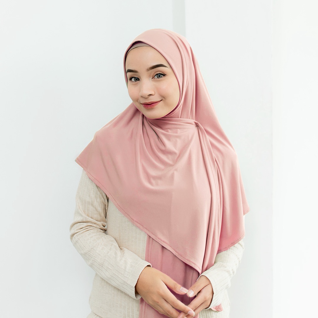 JEMA INSTANT |  Hijab instant kaos stella tanpa pet by Yeppushop