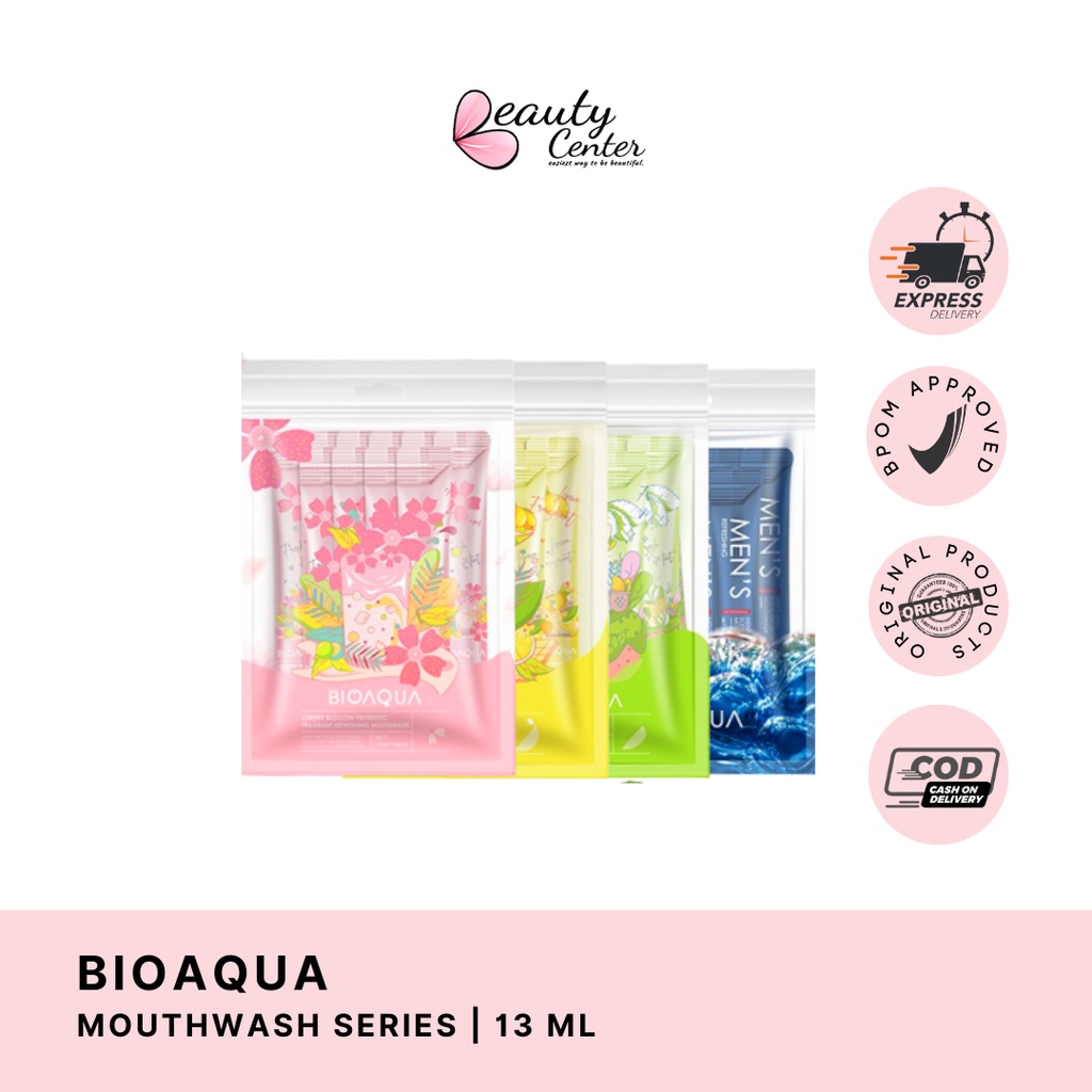 Bioaqua Refreshing Mouthwash Sachet Series