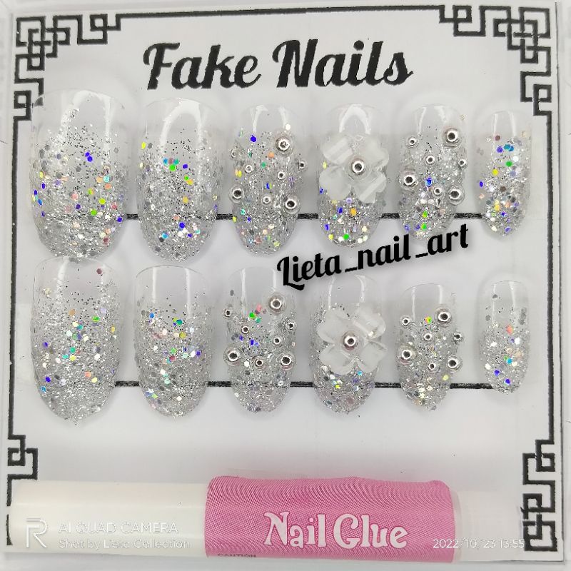 Kuku palsu 3D pengantin