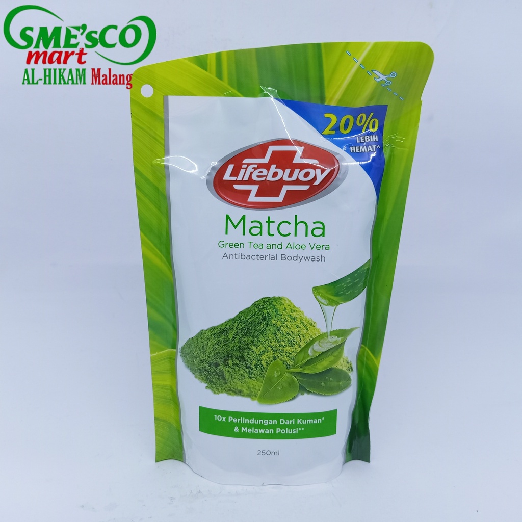 Jual Lifebuoy BodyWash Matcha Greentea Reff 250ml Shopee Indonesia