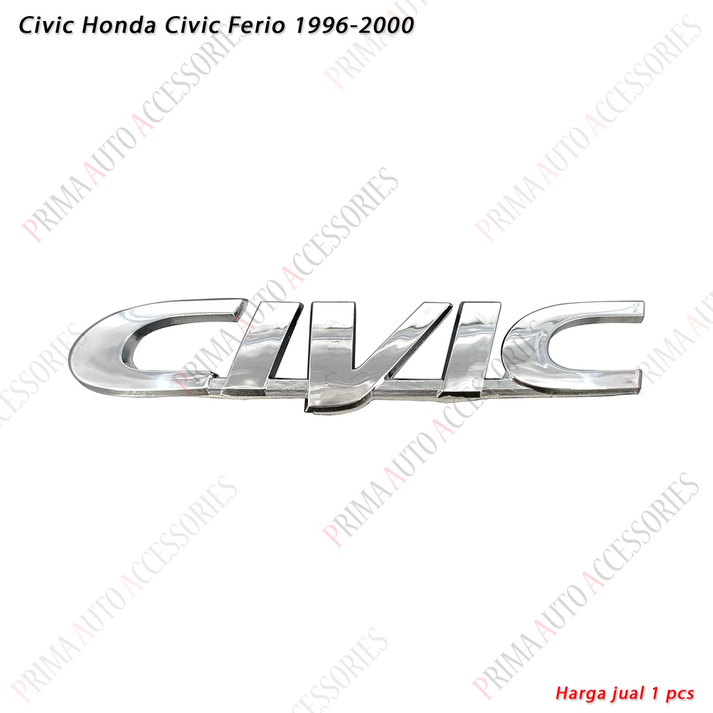 Emblem Mobil (Tulisan) CIVIC HONDA CIVIC FERIO 1996-2000