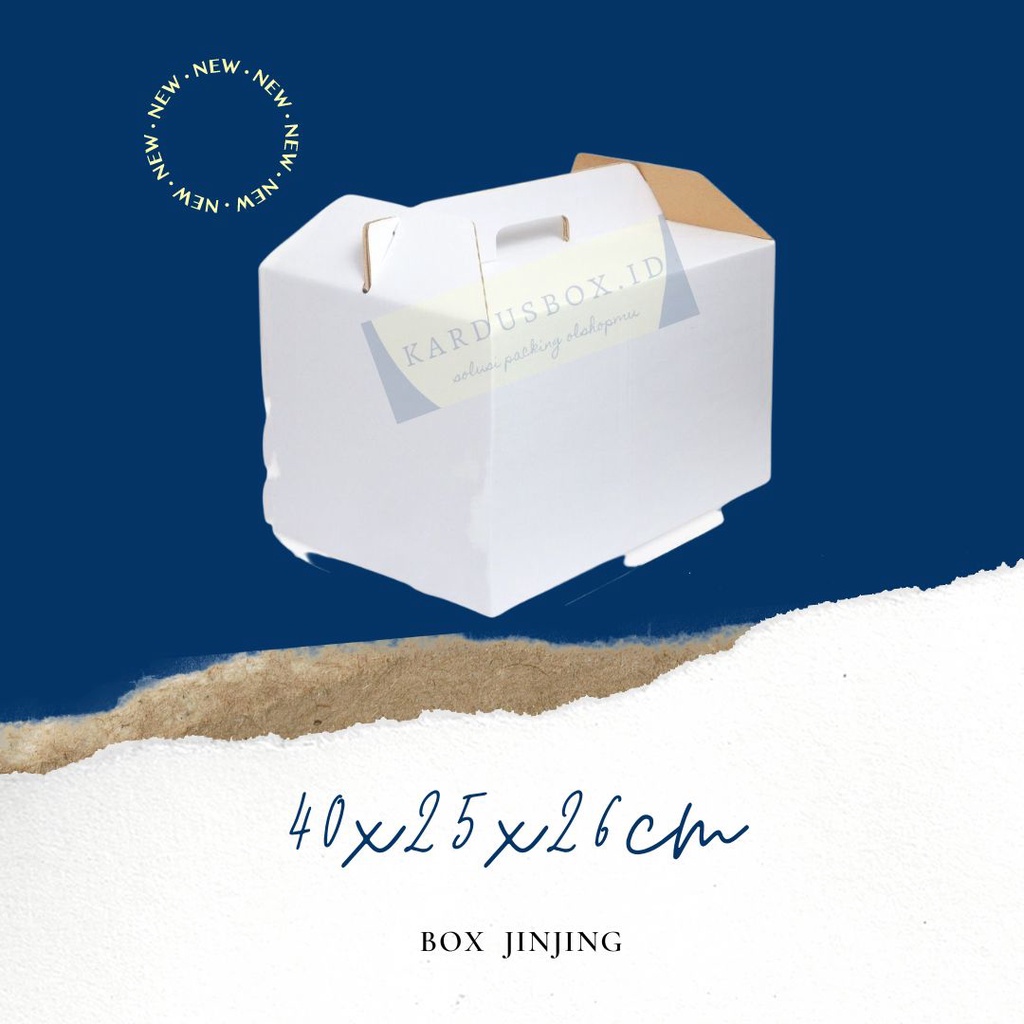 

BOX JINJING/BOXPARCEL/BOX KRIPIK/40x25x26 cm