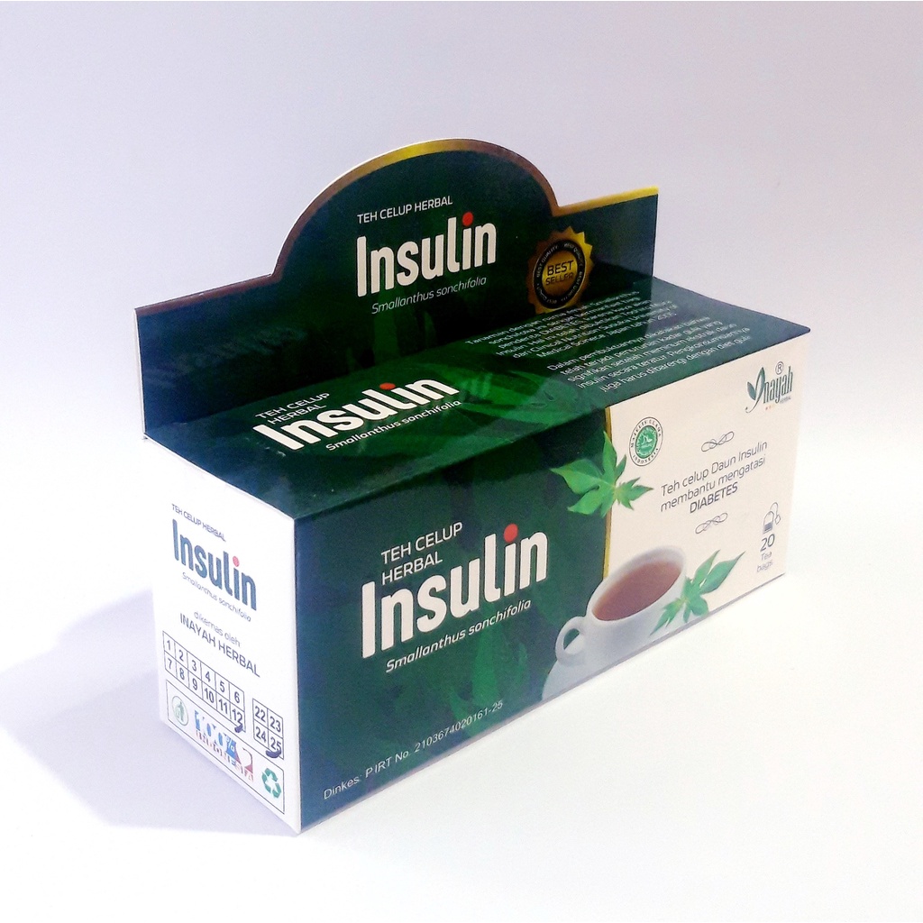 Teh Celup Herbal INSULIN Inayah Herbal